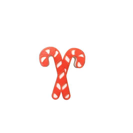 Straw Toppers - Candy Cane