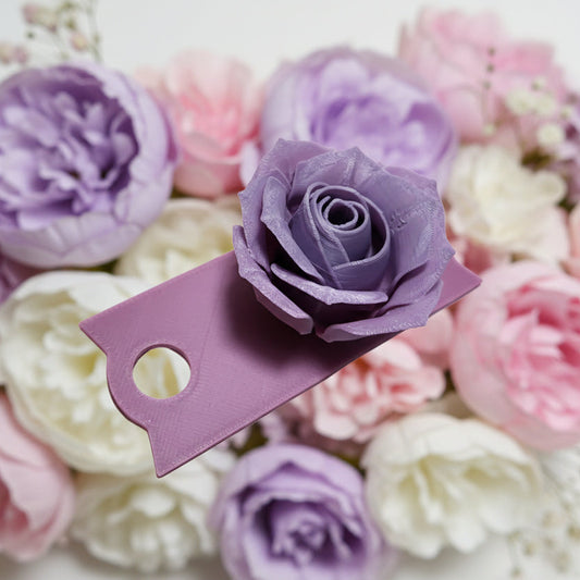 Straw Toppers - Stanley Cup Pretty Rose