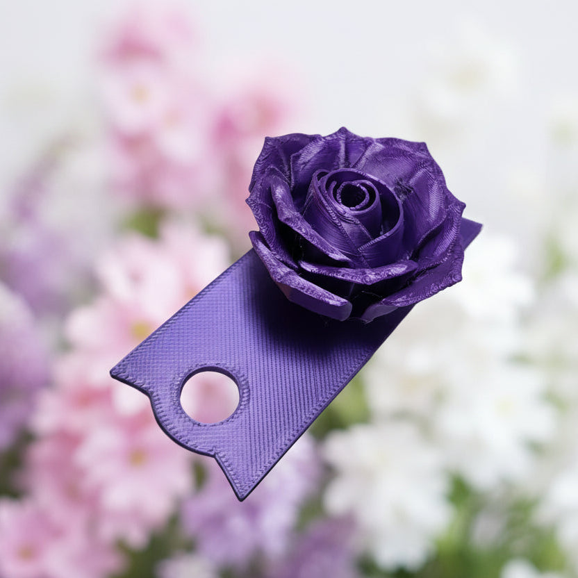 Straw Toppers - Stanley Cup Pretty Rose