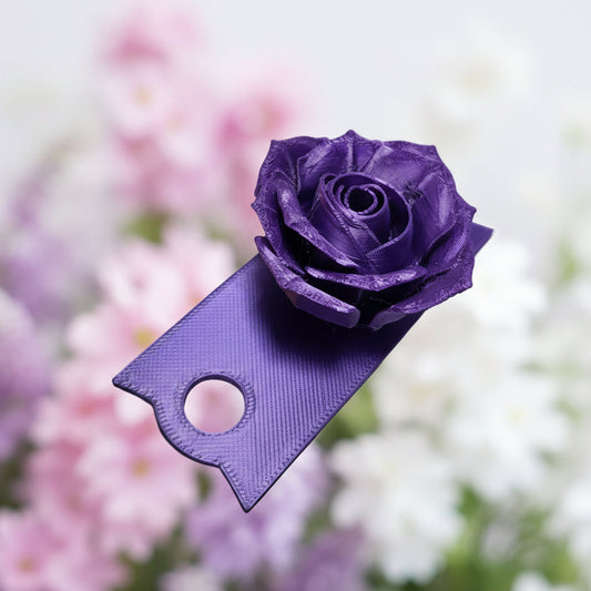 Straw Toppers - Stanley Cup Pretty Rose