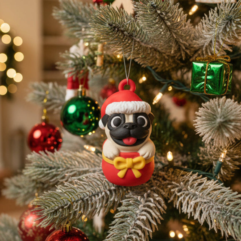 Christmas Pug