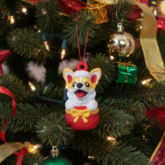 Christmas Corgi